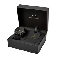 黑卡会员：Armani Exchange 46毫米石英腕表 AX7101 礼盒装