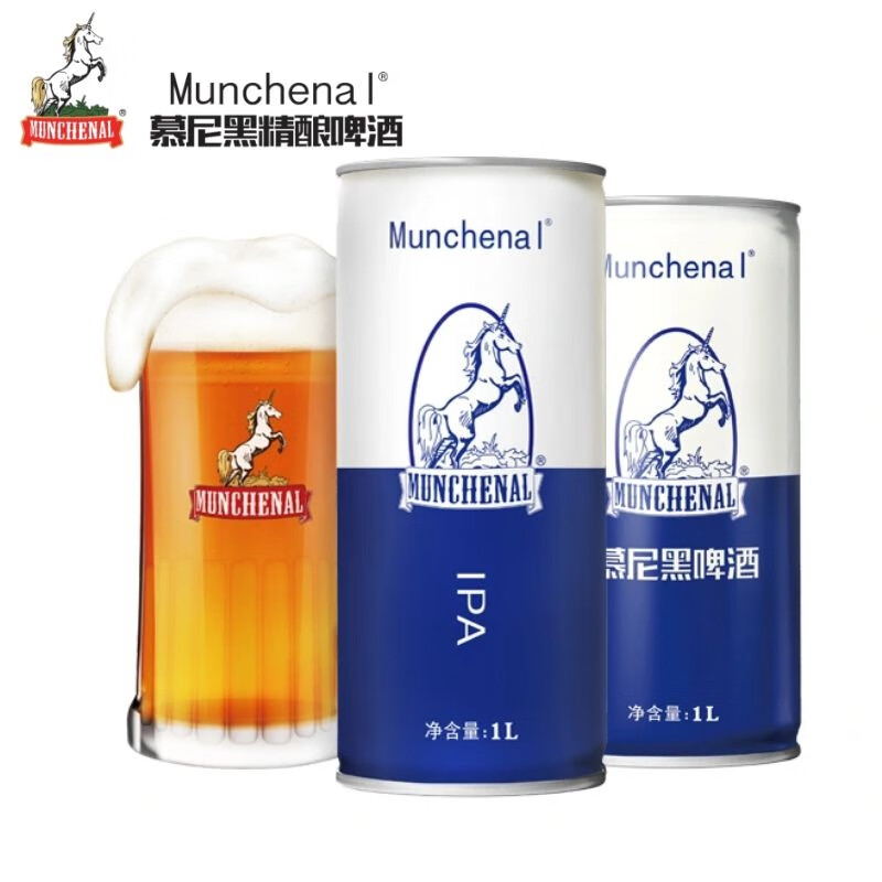MUNCHENAL IPA精酿啤酒1L 慕尼黑精酿啤酒