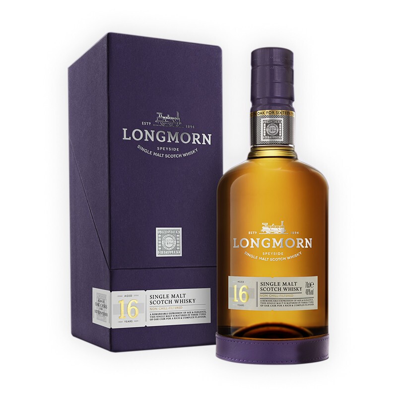 朗摩（LONGMORN）16年 陈酿 苏格兰 斯佩赛产区 单一麦芽 威士忌 700ml