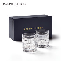 Ralph Lauren/拉夫劳伦Hudson格纹古典酒杯套装RL80146