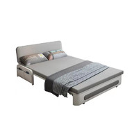 梦麦斯 沙发床 折叠多功能布艺伸缩单人床小户型坐卧沙发床 80cm内径MF1096