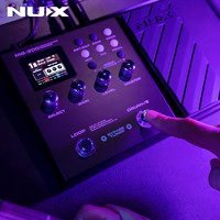 Nux 纽克斯数字综合效果器电吉他贝斯电箱琴内置声卡鼓机录音LOOP MG300黑色