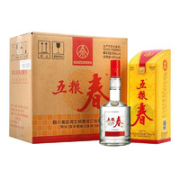 WULIANGYE 五粮液 五粮春一代 45度浓香型白酒 45度 500mL 6瓶