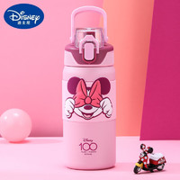 迪士尼（Disney）儿童保温杯草莓熊不锈钢直饮杯子幼儿小孩水瓶便携宝宝随手杯 3640粉米妮