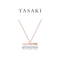 TASAKI 塔思琦 balance系列 P-16850-18KSG 几何18K樱花金珍珠项链 40cm