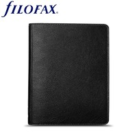 FILOFAX 斐来仕 笔记本英国进口高档活页手账日程记事本真牛皮简约商务办公会议礼品礼盒装Heritage系列A5黑色026022