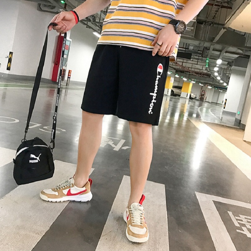 CHAMPION 冠军 男士休闲短裤运动裤夏季宽松透气休闲裤