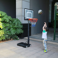 HANXIANG 函翔 篮球架户外可移动成人家用篮球框架投篮架便携式升降儿童蓝球架 0182儿童加粗款（1.25-2.1米）