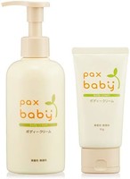 pax baby 身体乳 软管型 50g + 按压式 180g (无香料、无色素)