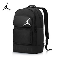 Jordan 耐克双肩包男休闲运动包书包大容量旅行包户外背包电脑包 黑色