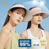 88VIP：361° 361太陽帽女款防曬大帽檐遮陽帽夏季空頂夏涼帽防紫外線