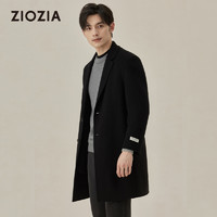 ZIOZIA 商场同款秋季都市时尚双面呢轻薄保暖羊毛大衣男ZCGC4275B