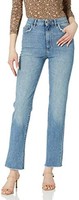 DL1961 Jerry 女士高腰复古直筒牛仔裤