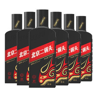 YONGFENG 永丰牌 北京二锅头  清香型白酒  42度黑金版  500ml*6瓶