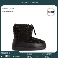 GIUSEPPE ZANOTTI 朱塞佩 萨诺第 GZ女士精美水钻保暖毛内里雪地靴