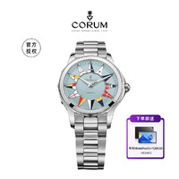 CORUM 昆仑 表（CORUM）瑞士腕表 ADMIRAL系列蓝盘机械女表