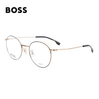雨果博斯（HUGO BOSS）光学镜框男女款配镜近视眼镜框架可配度数1514G 49MM