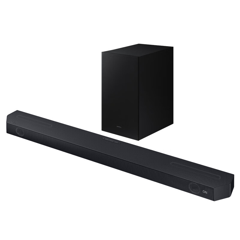 SAMSUNG 三星 HW-Q600C/XZ+SWA-9200S套装 5.1.2全景音效 无线蓝牙回音壁 Soundbar 条形音箱 家庭影院