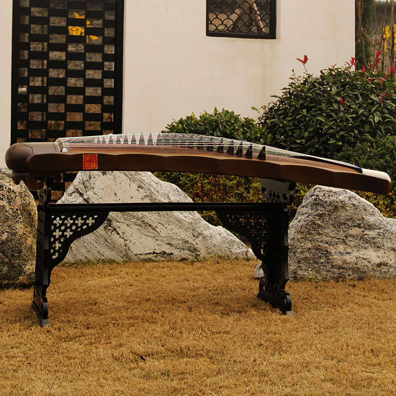 金丝楠木红木素面古筝琴成人专业演奏级儿童入门初学者唐筝伏羲式