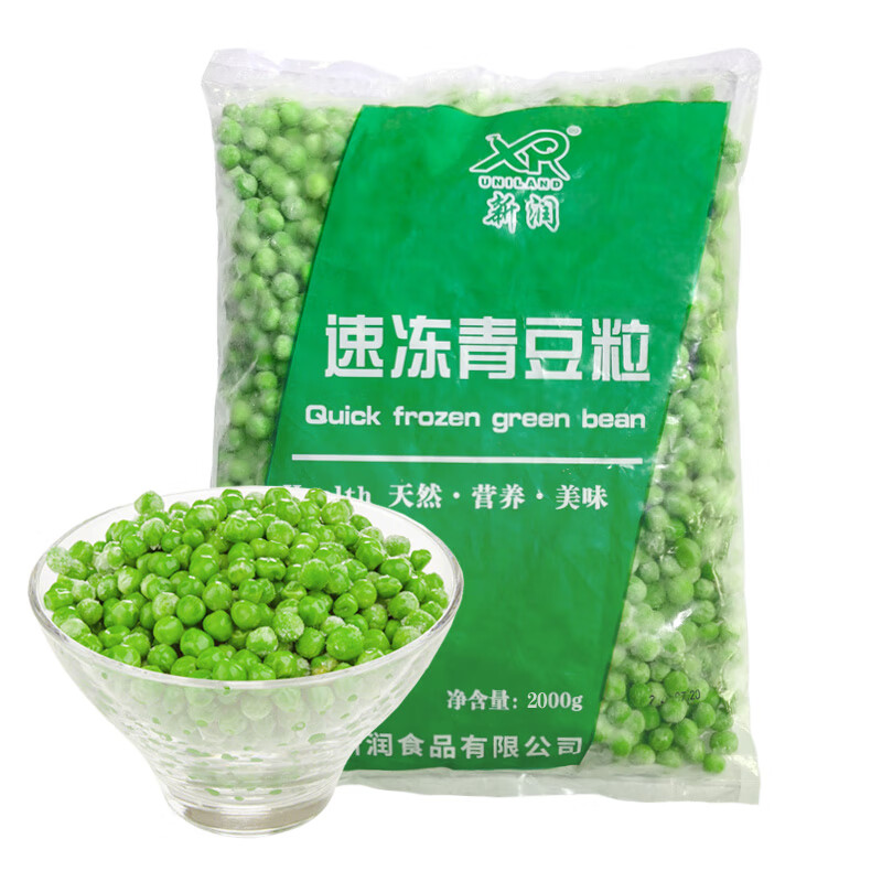 新润甜青豆粒 2000g