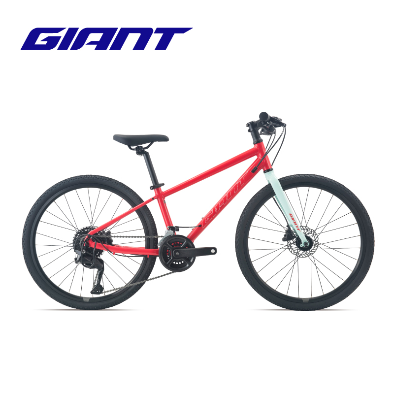Giant捷安特Fastroad 24 JR 1平把24寸铝合金18速青少年自行车