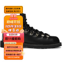 丹纳（danner）男士徒步鞋 Mountain Pass 美产轻量缓震真皮防水透气舒适 男鞋 Black/黑色 41.5/US8