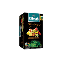 88VIP：Dilmah 迪尔玛 5种口味红茶果茶20*2g斯里兰卡进口袋泡茶独立茶包