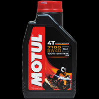 MOTUL摩特 欧洲 7100 4T酯类全合成 4冲程摩托车机油润滑油 5W-40 SN级 1L