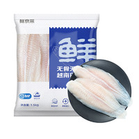 鲜京采 冷冻越南巴沙鱼柳（去皮）净重1.5kg BAP认证 海鲜年货 生鲜鱼类