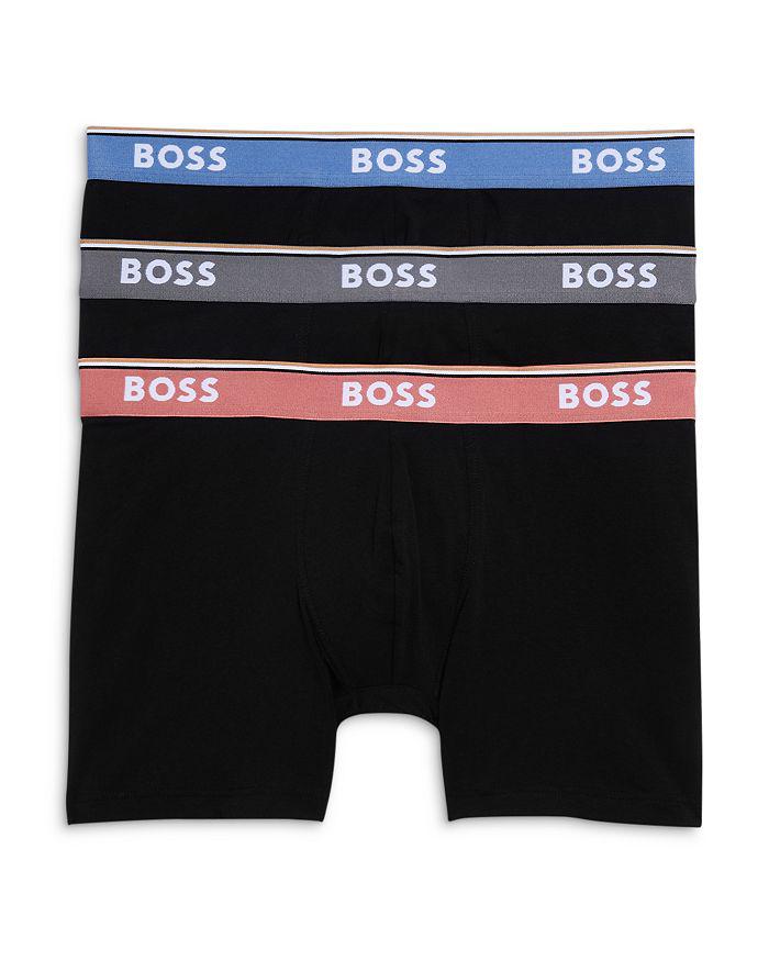 Cotton Blend Boxer Briefs, Pack of 3