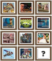 Disney 迪士尼 Pixer Collection 皮克斯 磁鐵框 磁鐵玩具總動員 1 整套 12 件
