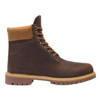 Timberland 男士6孔Premium经典工装靴 - 中棕