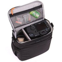 Lowepro 乐摄宝 Format 160 格调 单反相机包 F160单肩摄影包 斜挎单肩摄影小包 黑色 LP36512-0WW