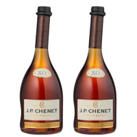 J.P.CHENET 香奈 白兰地XO VSOP 洋酒40度法国原装进口洋酒歪脖子酒 700mL 2瓶