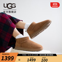 UGG 女士经典 雪地靴 1116109 CHE | 栗色 37