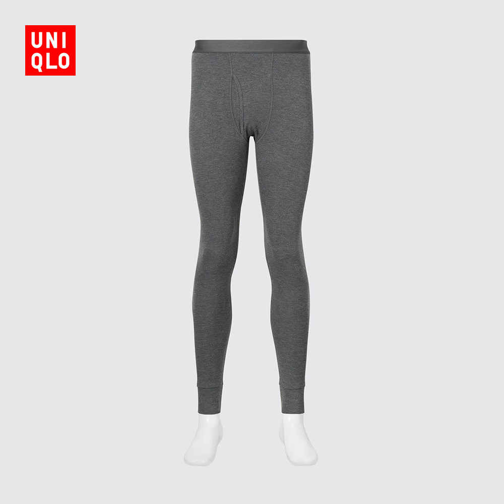 UNIQLO 优衣库 高舒暖HEATTECH保暖裤男装加厚加绒紧身裤秋裤450705