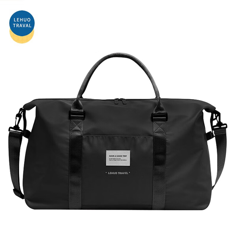 乐活旅行 旅行包男手提包 大容量行李袋短途旅游出差男士休闲运动包多功能出行便携大包登机包飞行员包