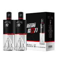 XIAODAO 小刀 酒39度 浓香型黑刀白酒 500mL*2瓶整箱礼盒 送醇香42度 500ml*1瓶