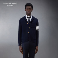 THOM BROWNE男士高级感男式针织休闲西服上衣外套 海军蓝色 4