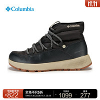 哥倫比亞 戶外防水銀點時尚保暖休閑雪地靴女BL0145 010(黑色) 39.5(25.5cm)