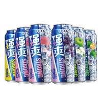 88VIP：RIO 锐澳 洋酒强爽 5口味6罐 8度系列500ml*6罐 预调鸡尾酒果酒