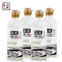 监原 粮食酒 53度清香型监利粮酒 纯粮原酒高粱酒白酒整箱450ml*4瓶