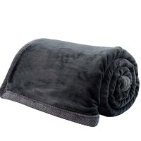 艺皇 冬季加厚牛奶绒毛毯珊瑚绒小被子盖毯办公室午睡毯沙发毯子空调毯