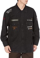 ALPHA INDUSTRIES INC 衬衫 徽章实用衬衫 长袖 TS5132 男士