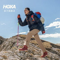 HOKA ONE ONE【李现同款】男女款连帽羽绒服U Down Jacket鹅绒保暖防风防泼水 深灰色 XL