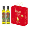 特诺娜 西班牙原瓶特级初榨橄榄油 500ml双瓶礼盒
