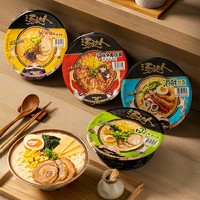汤达人 日式酸辣海鲜韩式拉面12碗速食泡面方便面整箱装