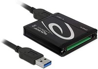 DELOCK 91686 USB 3.0 CFAST 读卡器,黑色