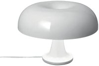 Artemide Nessino 台灯，Ø32 H 22.3cm，白色