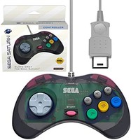 Retro-Bit Sega Saturn 官方 Sega Saturn 控制垫 - 原始端口 - 石板灰